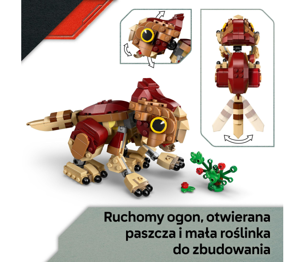 LEGO Jurassic World 76970 Mały dinozaur Dolores: aquilops - 1331733 - zdjęcie 7